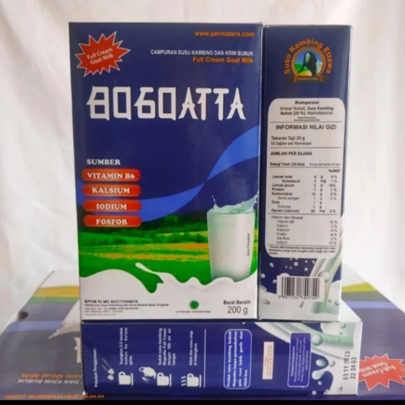 

Susu Kambing Etawa Murah Tanpa Gula 200 gr - 1kg