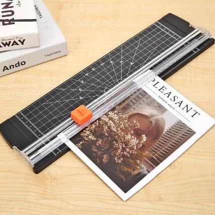 

((((()paling dicari] alat pemotong kertas portabel paper trimmer cutter A3 F4 A4 A5 photo