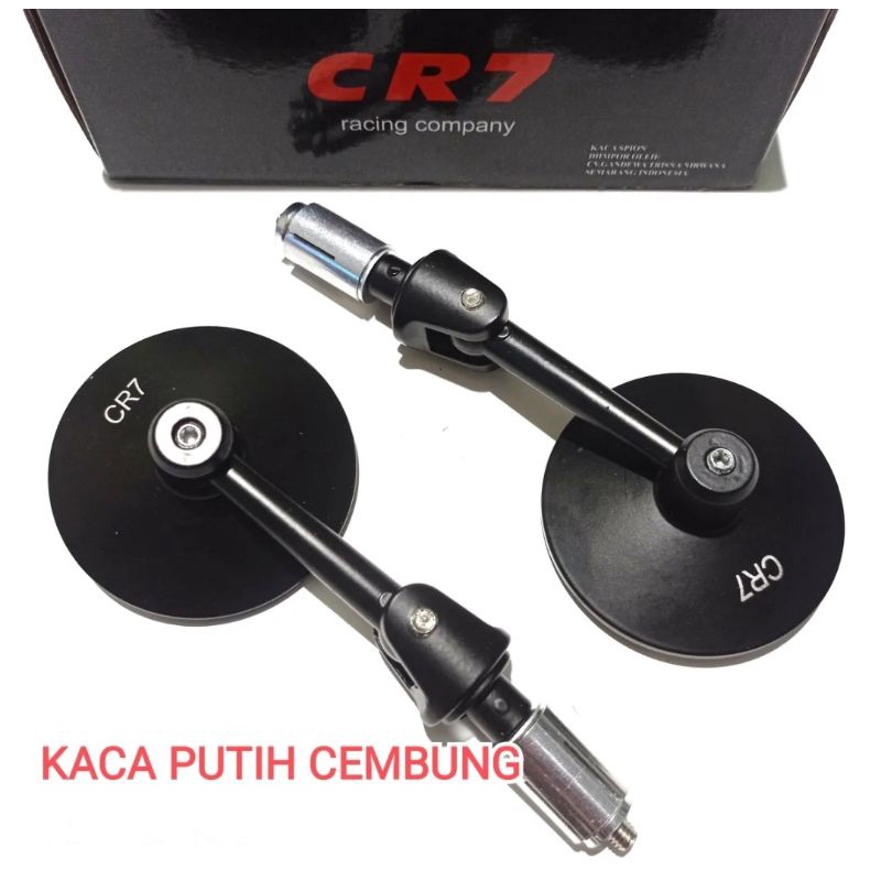 Spion Jalu Bulat Kaca Cembung CR7 Full CNC Universal Semua Motor