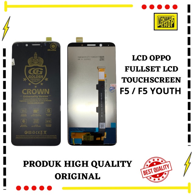 LCD OPPO F5 / F5 YOUTH FULLSET BLACK