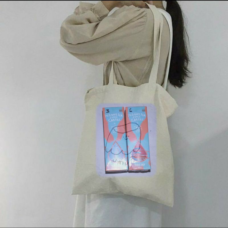 tote bag ( f1l0sof1 k0p1 t1wus dr1p )