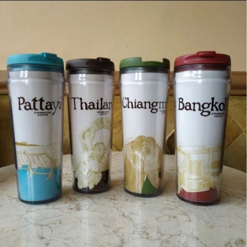 Tumbler Starbucks [Negara/Kota] - Thailand/Chiangmai/Bangkok/Pattaya
