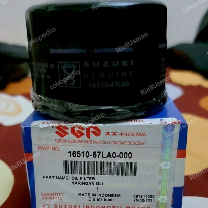 RUSN filter oli mesin Suzuki Karimun Estilo Karimun Wagon R Celerio