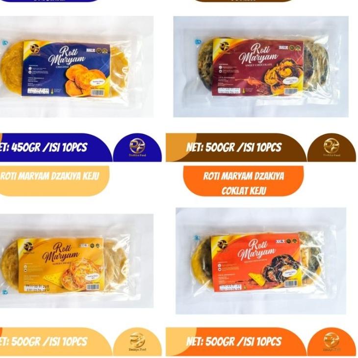 

Pasti Tertarik j8J3v[Mini Isi 10] PREMIUM Roti Maryam/Cane Mini Isi 10 "Dzakiya Food