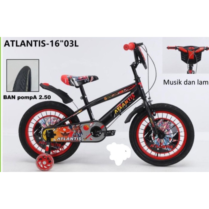 Terlaris Sepeda Bmx 16 Atlantis Roda Jumbo