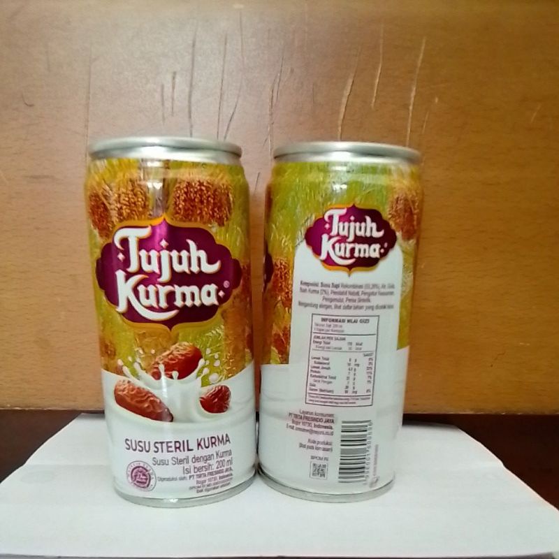 

tujuh kurma susu steril 200ml