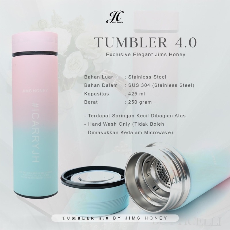 JIMS HONEY TUMBLER VERSI 4.0 + Free Exclusive Box