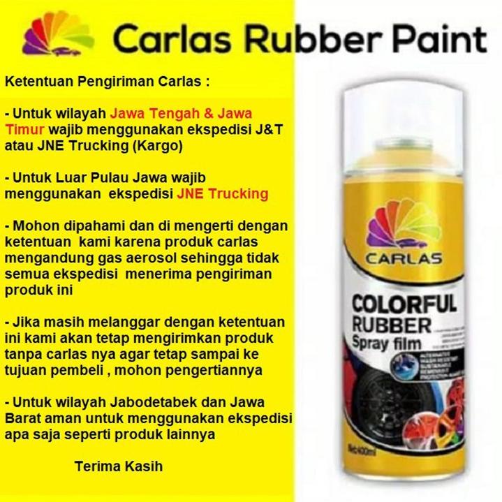 CARLAS RUBBER PAINT BLACK C4 LIMITED EDITION / BLACK MATE