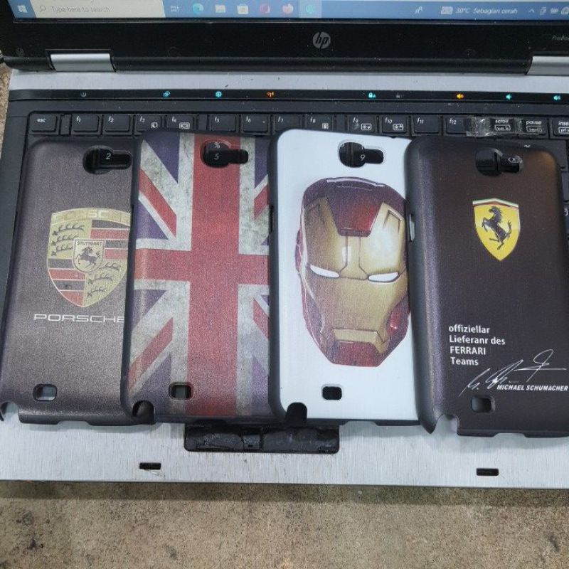 Case Samsung Galaxy Note 2 Iphone 4 - Hardcase Gambar Samsung Note 2