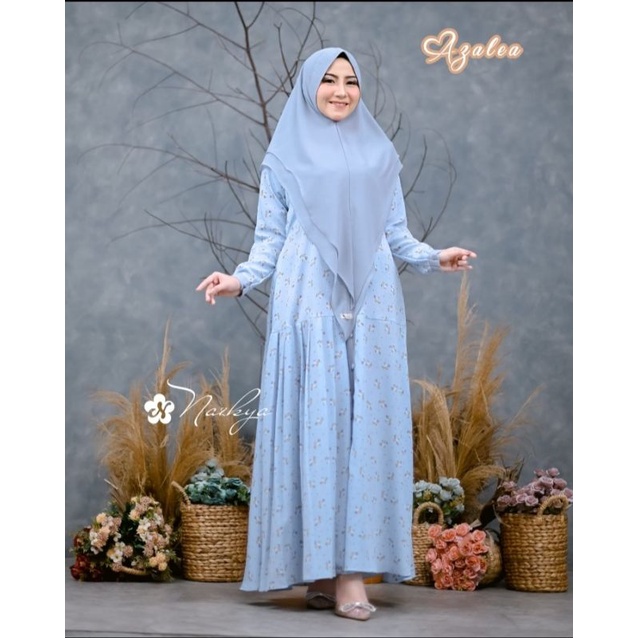 azalea syari ori by nazkya || cringkel|| set hijab ||