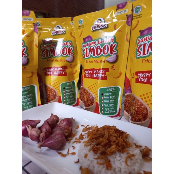 

Bawang Goreng Brebes Simbok Original Premium 200gram,Olahan Bawang Goreng,Bawang Goreng Brebes,OlehOleh Brebes