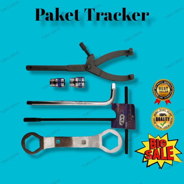 Terlaris Paket Tracker Cvt Kunci 39 X41 Kunci Shock 22 19