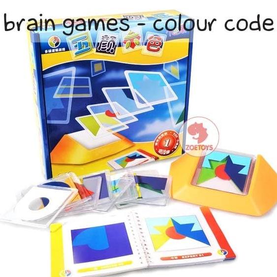 Zoetoys Brain Games - Colour Code | Mainan Edukasi | Mainan Anak