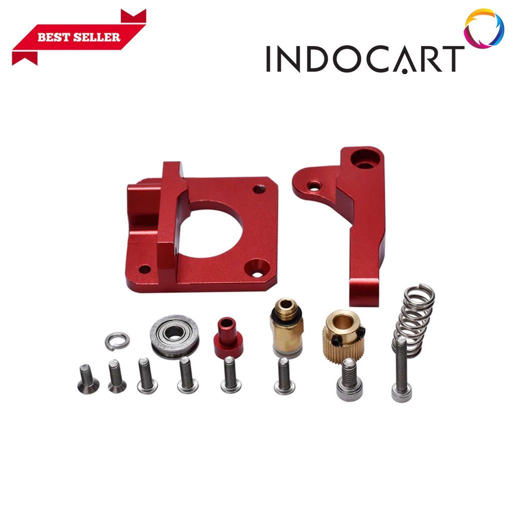 INDOCART 3D Printer Parts Extruder Kit All Metal Red BTT