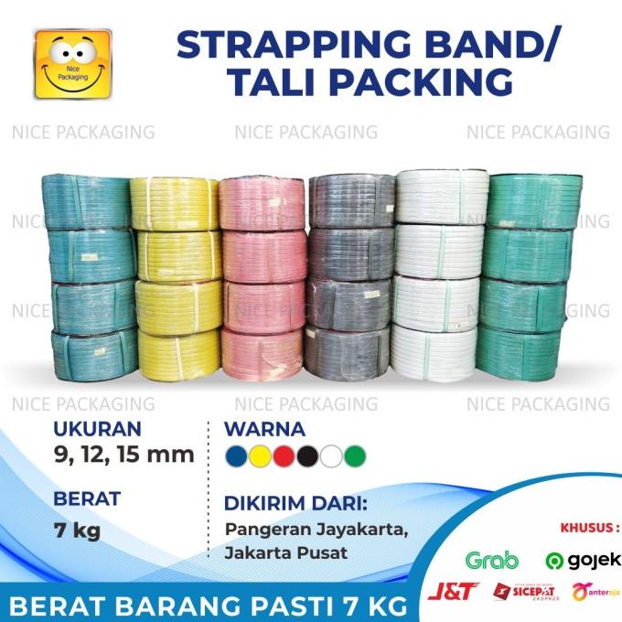 

JUAL tali packing / tali strapping band berat 7kg