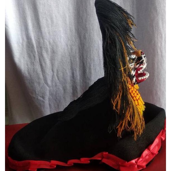 Hiasan Meja Miniatur Barongan Blora