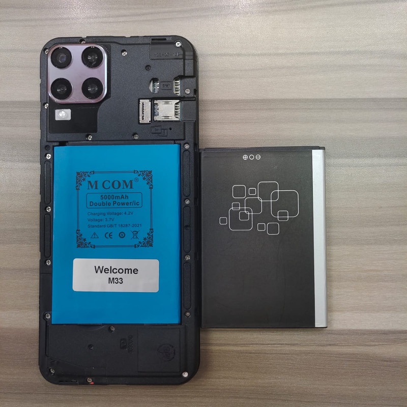 Battery Batere Batre Baterai Double Power Mcom Welcome M33