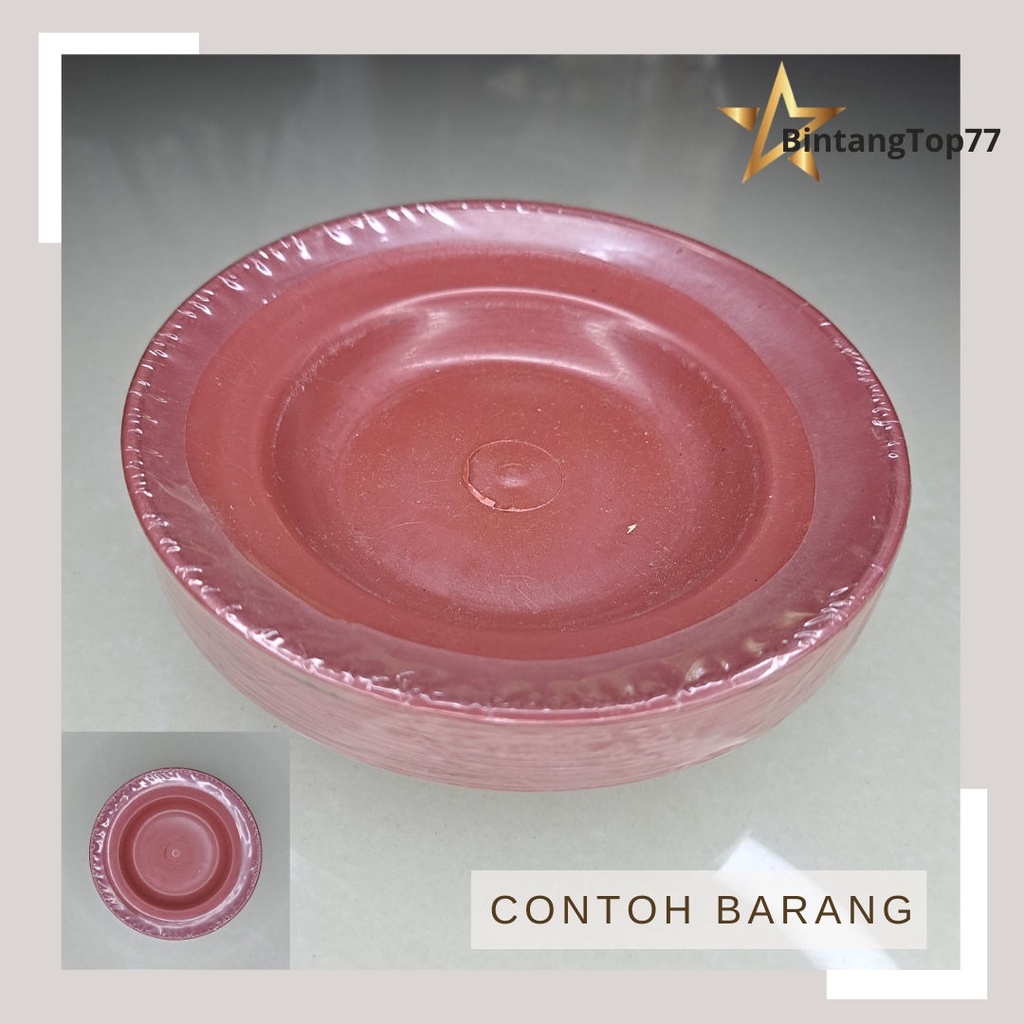 Piring Plastik 6" / Piring Alas Mangkok (Per-lusin)
