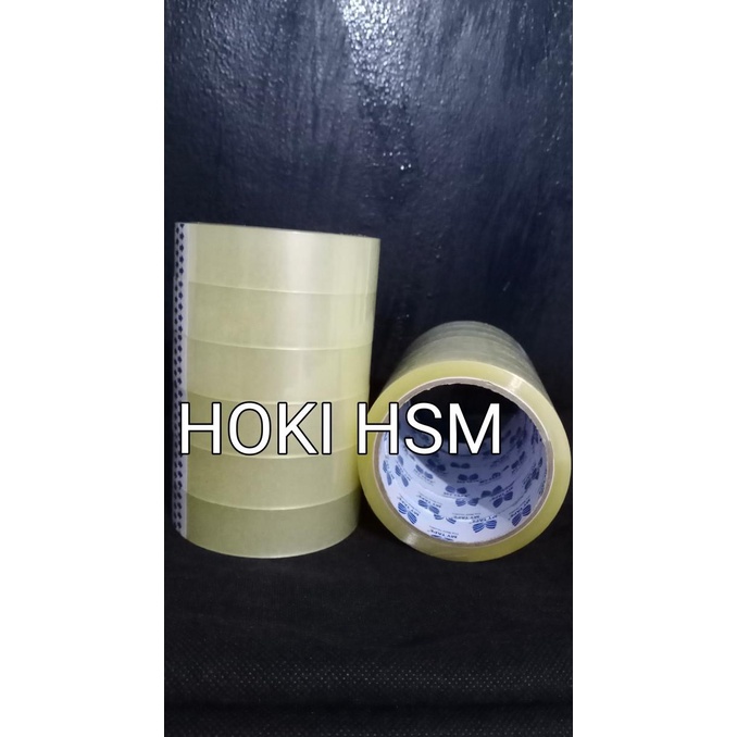 

MURAH LAKBAN BENING 100 90 72 YARD 1 INCHI PER DUS MY TAPE 24 MM