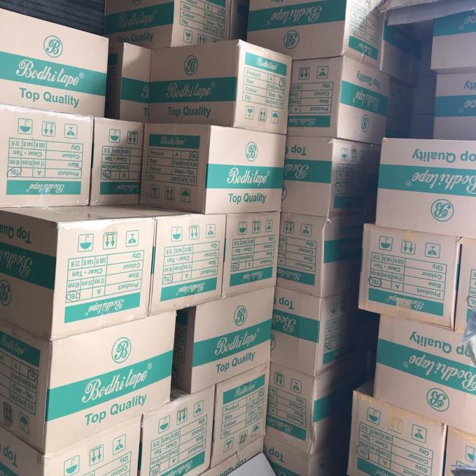 

PROMO Khusus instant Lakban bening/coklat 2 dus Bodhi tape 2inch 90yard