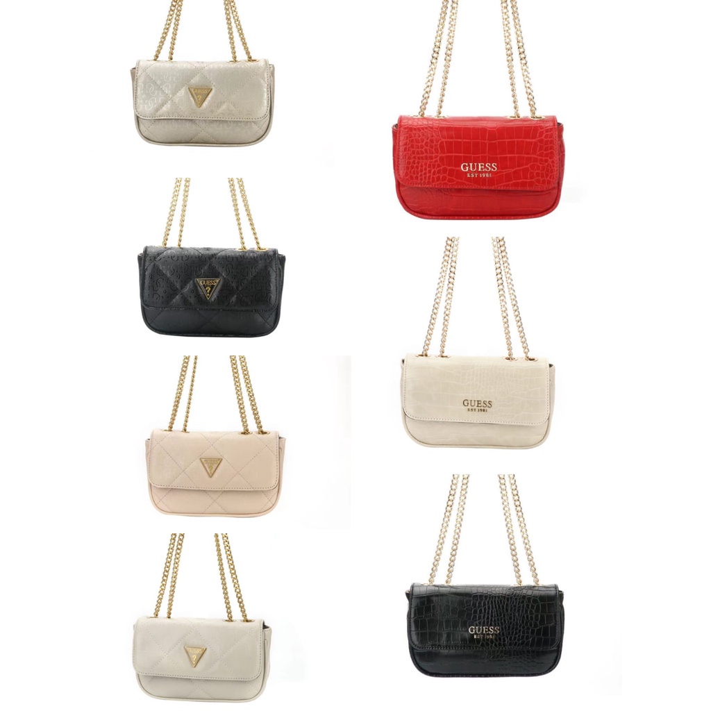 New TAS WANITA IMPORT -GUESS BAG MINI -SLINGBAG - TAS SELEMPANG#51855 Best Quality