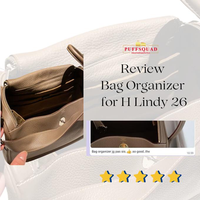 Bag Organizer for H Lindy 26 by Puff Squad - Bag Insert /Aksesoris Tas
