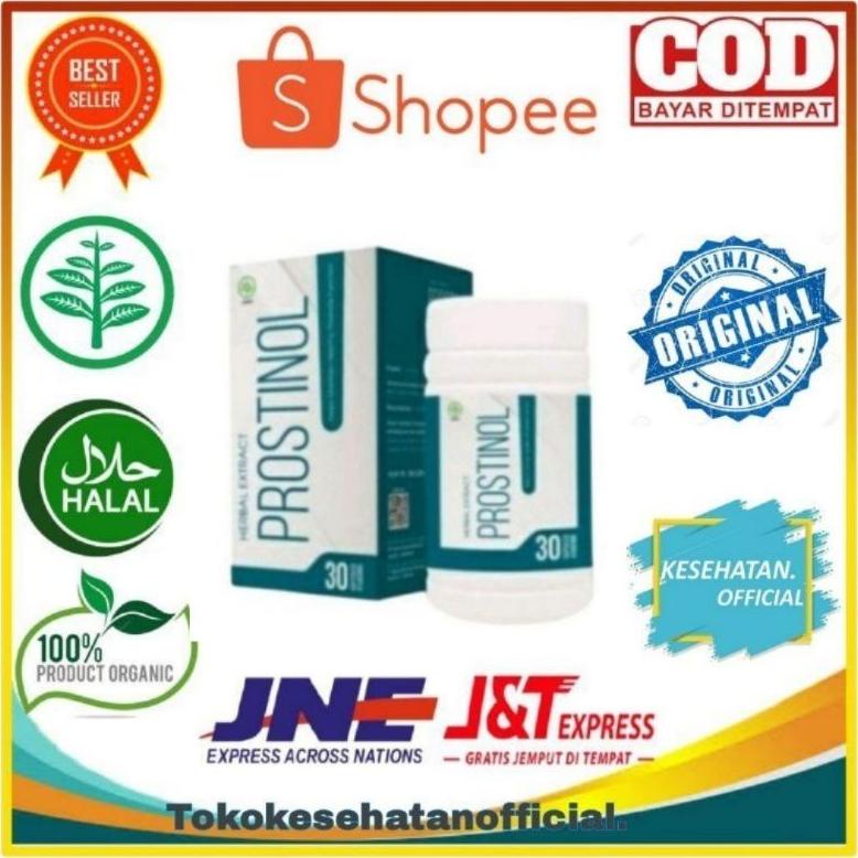 Terlaris PROSTINOL 100% ASLI ORIGINAL OBAT PROSTAT DAN ATASI ED HERBAL RESMI