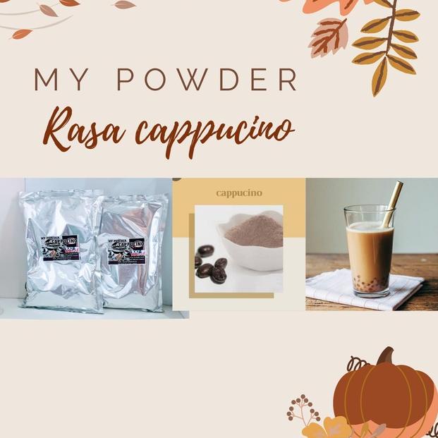 

Cod - Powder Cappucino Regular - Powder Cappucino REGULER kemasan 1kg !!