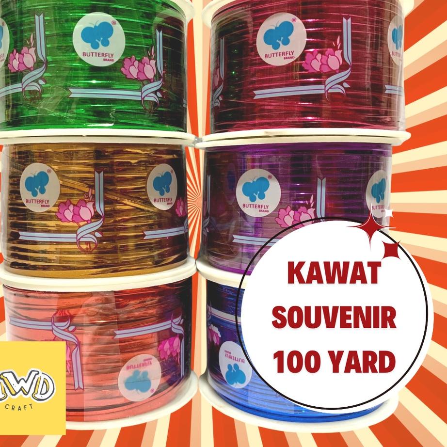 

IdM2y2X Super Untung KAWAT SOUVENIR / KAWAT METALIK / PITA KAWAT / TWIST TIE