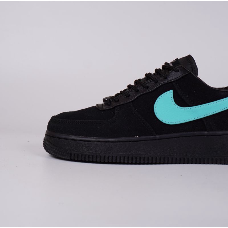 Sepatu Nike Air Force 1 X TIFFANY Black Blue