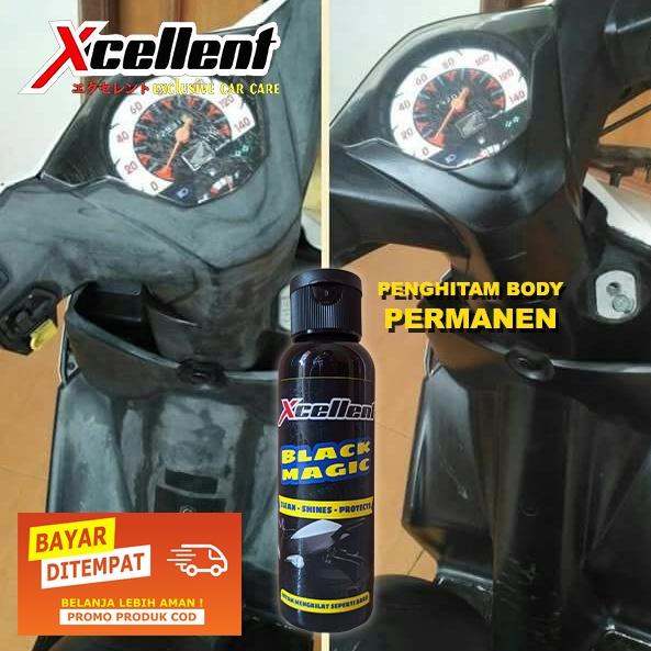 (COD) Penghitam Body Motor Permanen -Black Magic -Xcellent
