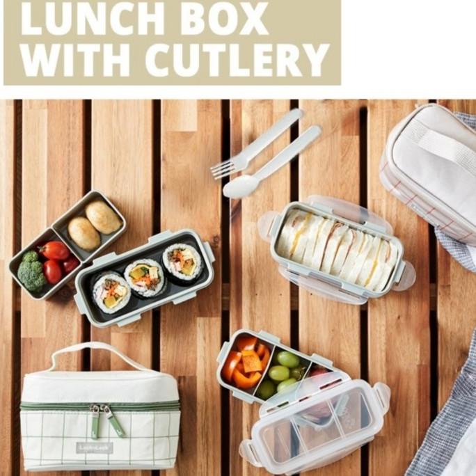 Lock & Lock Lunch Box Set Tempat Makan
