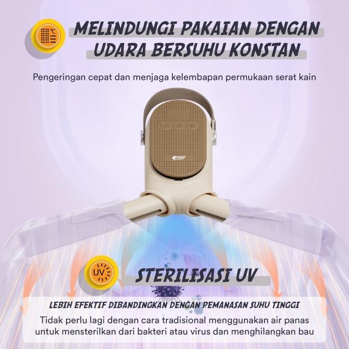 :>:>:>:>] ZuuperMum UV Cloth Dryer ZP05 Alat Pengering Pakaian dan Sepatu