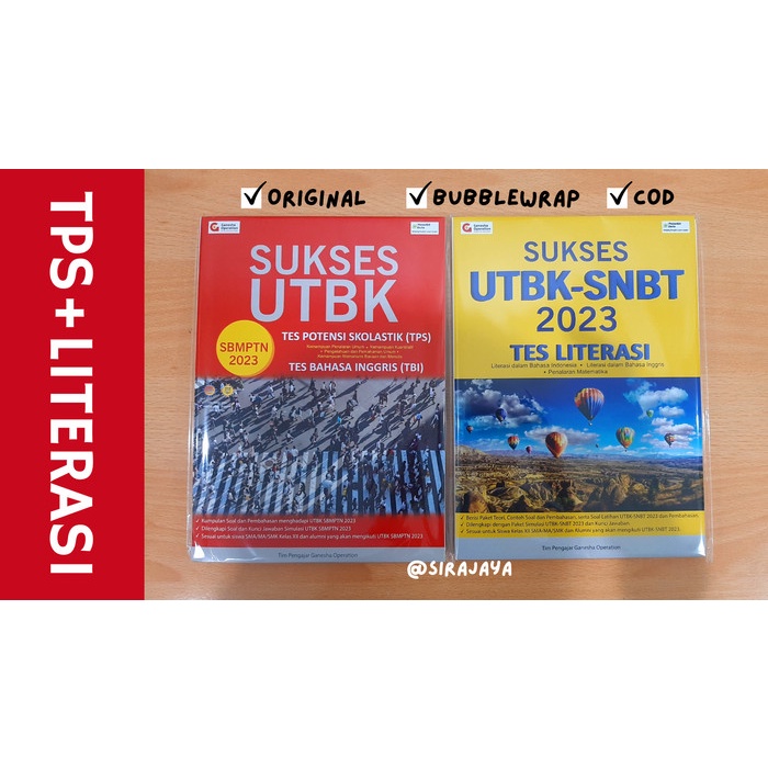 Hot Sale Snbt 2023 Bimbel Go Tps 2023 + Literasi 2023 7 Subtest Terbaru