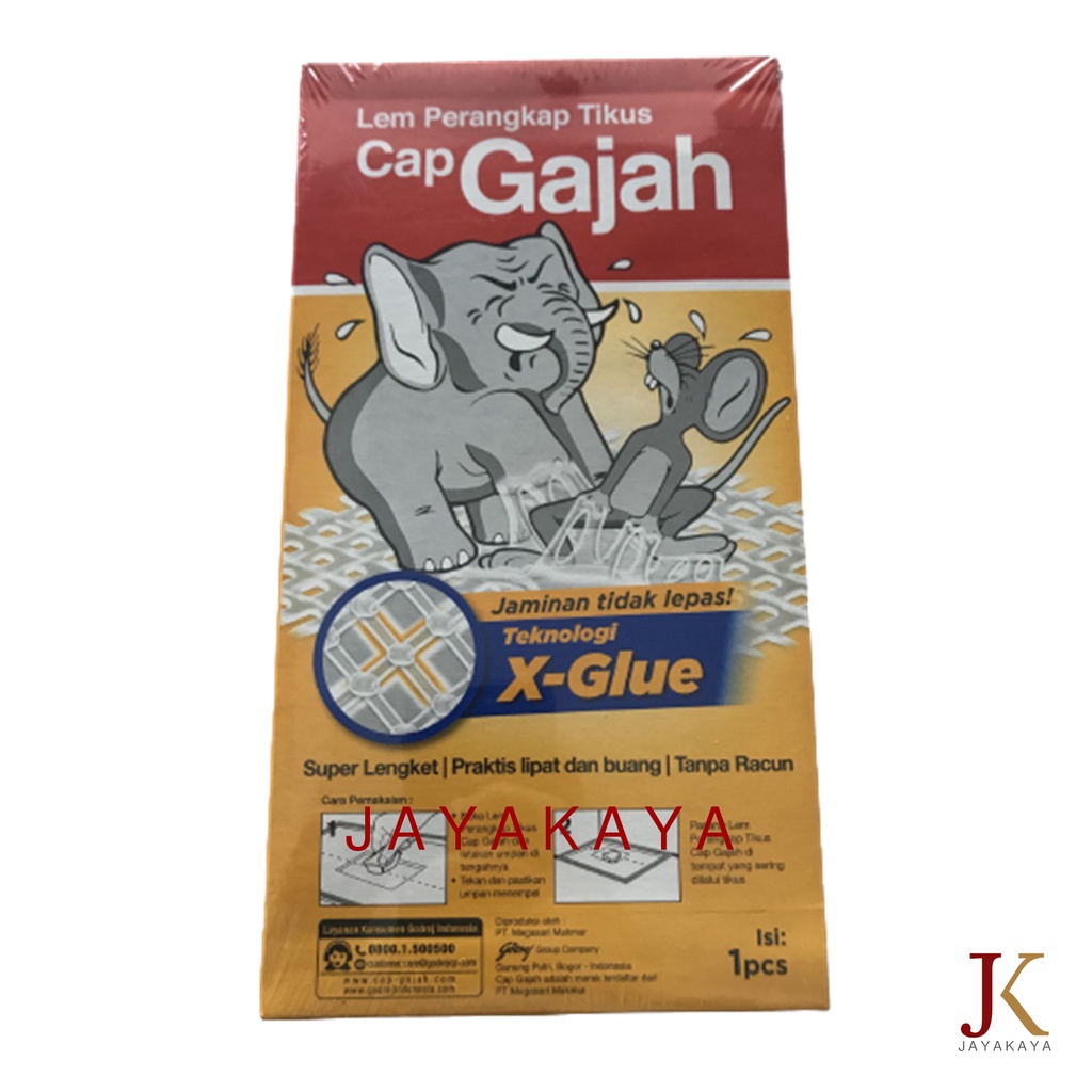 Lem tikus Cap gajah ORIGINAL papan Perangkap Tikus dan Hama