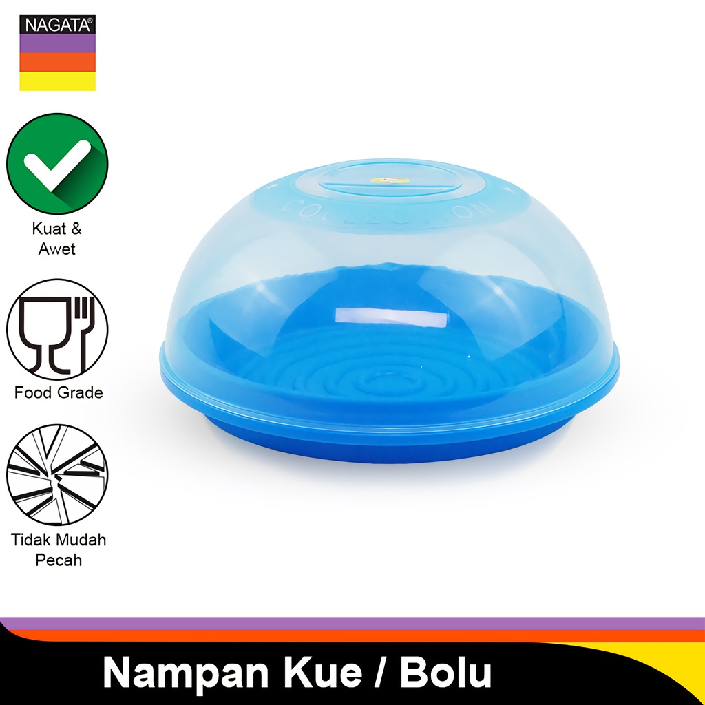 Nagata Nampan Kue / Tempat Kue Diameter 30 Cm Cake Tray Food Grade Nampan Kue Bulat Nag-Ngt-339 Vari