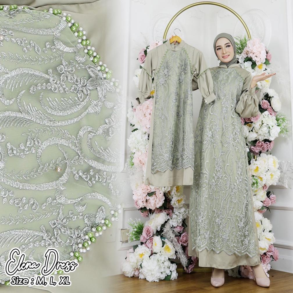 GAMIS COUPLE IBU DAN ANAK / GAMIS / GAMIS TERBARU / GAMIS PESTA / GAMIS KONDANGAN / GAMIS ANAK / GAM