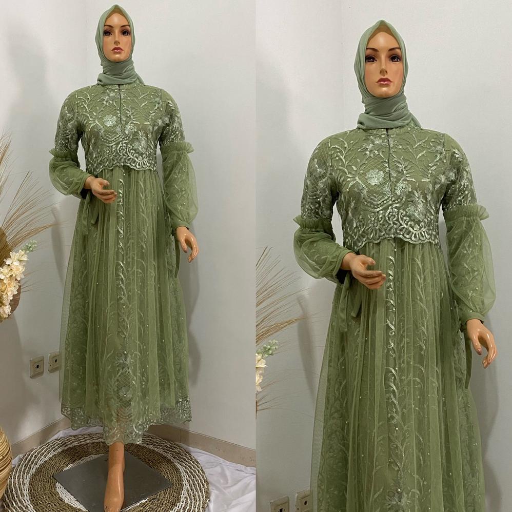 GAMIS TILE BALON/ GAMIS/ GAMIS TERBARU/ GAMIS PESTA/ GAMIS KONDANGAN/ GAMIS JUMBO/ GAMIS PESTA MEWAH