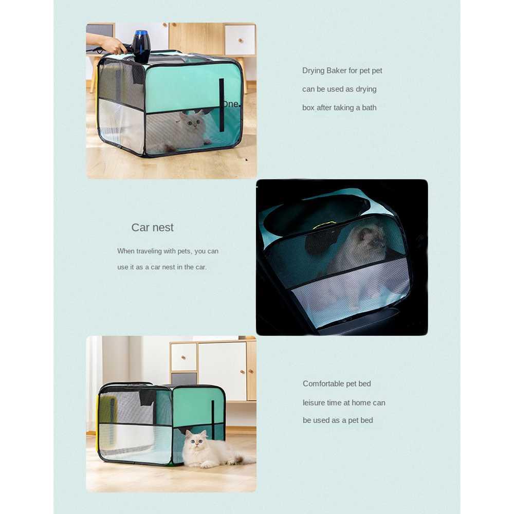 McPhee Kandang Lipat Hewan Peliharaan Kucing Anjing Pet Drying Box - M52