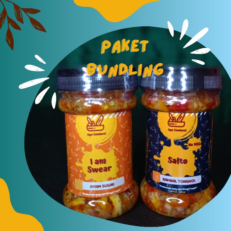 

Aya Sambeul paket ayam suwir dan sambal tongkol 135 gram