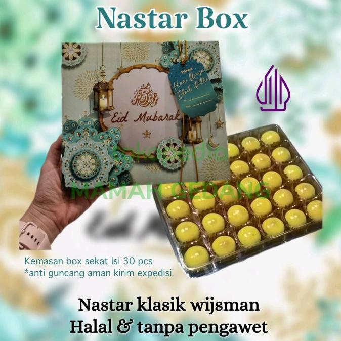 

Nastar Box Premium Wisman Hampers Parcel Kue Kering cookies Natal