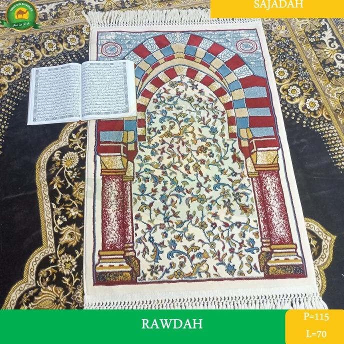 Sajadah Rawdah Kano Turkey Tebal 10 mm