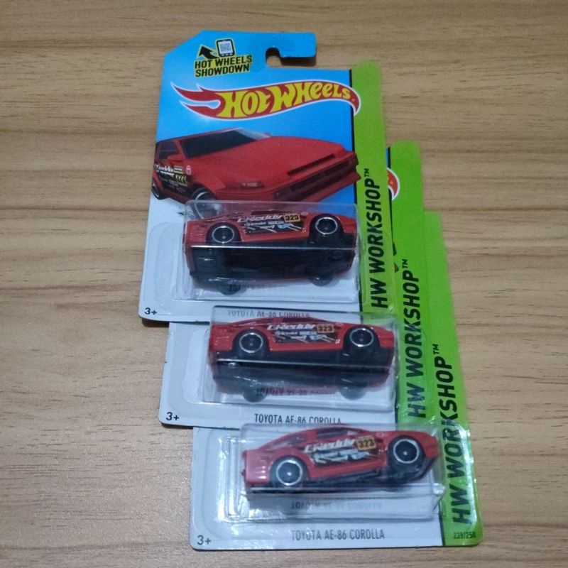 hot wheels toyota ae86 corolla