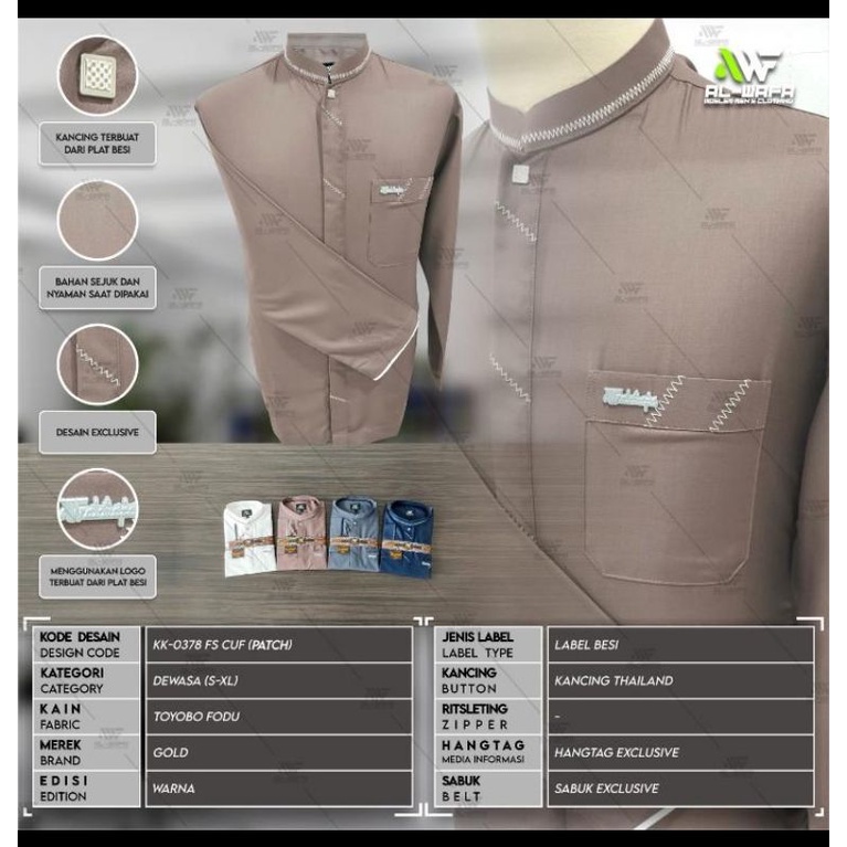 koko al wafa lengan panjang