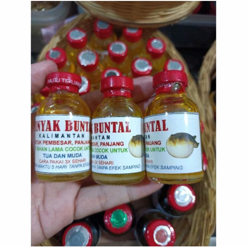 MINYAK BUNTAL ASLI 100% ORIGINAL (1Kg, muat 50 botol), (Harga Grosir)