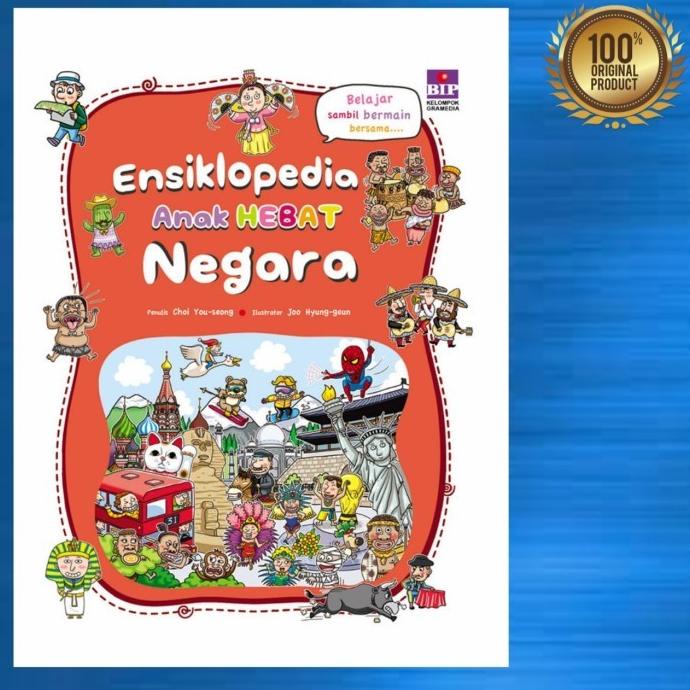 Buku Anak Ensiklopedia Anak Hebat - Negara
