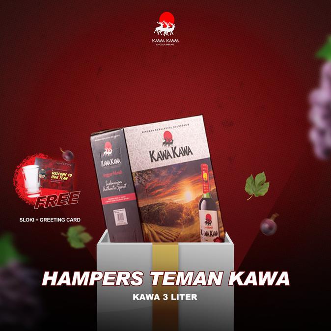 

Hampers Teman Kawa 3L + Kartu Ucapan