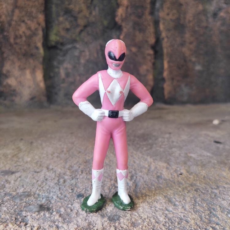 action figure power rangers pink