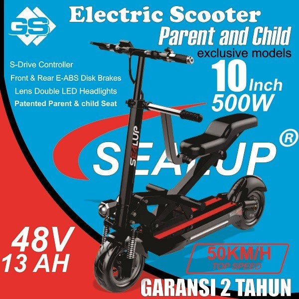 SEALUP Q13 SKUTER LISTRIK / ELECTRIC SCOOTER / SKUTER ELEKTRIK