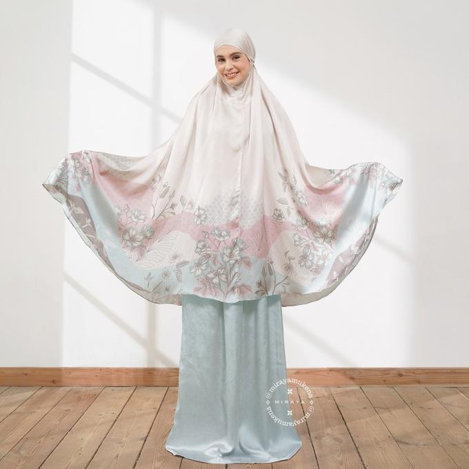 Mukena Travel Printing Miraya Moorland Sheer